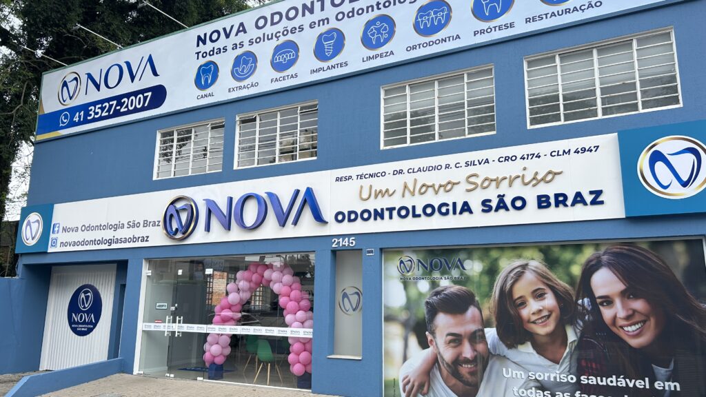 Fachada Nova Odontologia São Braz